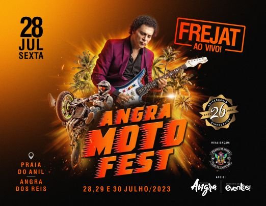 Angra Moto Fest terá Frejat e manobras radicais