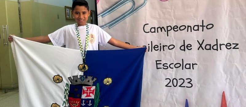 Angrense é medalhista em Campeonato Brasileiro de Xadrez