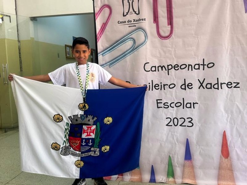 Angrense é medalhista em Campeonato Brasileiro de Xadrez