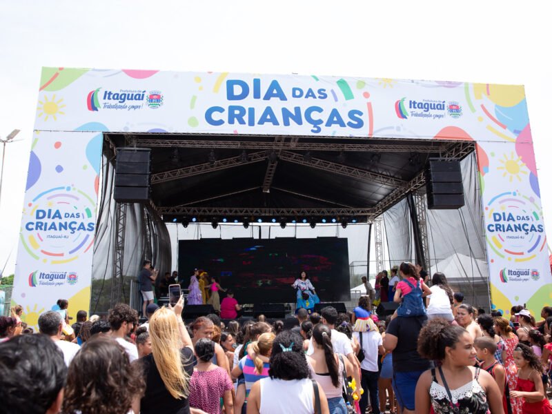 Itaguaí promove festa para as crianças no Parque Municipal