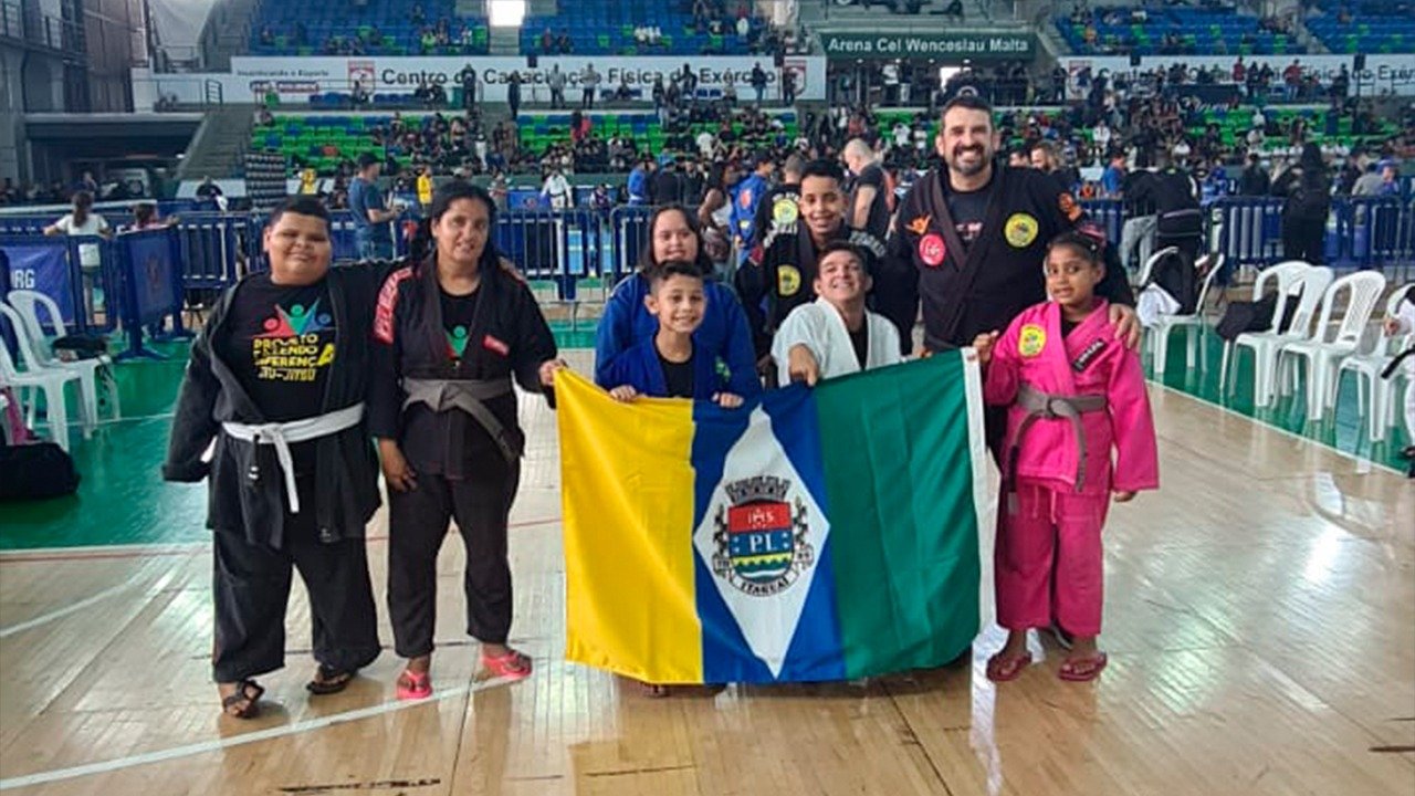 Alunos de jiu-jítsu adaptado de Itaguaí-RJ dão show no Rio Challenge