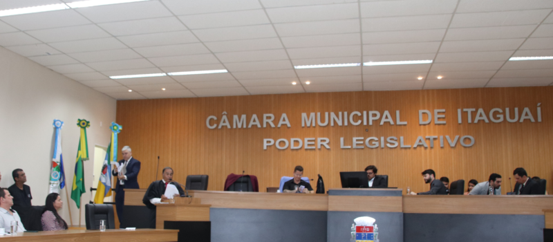Plenário da Câmara de Itaguaí Cassa Mandato de Vereador Gil Torres por Infração Político-Administrativa