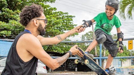Itaguaí oferece aulas gratuitas de skate para crianças de 5 a 15 anos