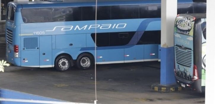 Tensão na Rodoviária Novo Rio: Sequestro em Ônibus da Viação Sampaio deixa Dois Passageiros Gravemente Feridos