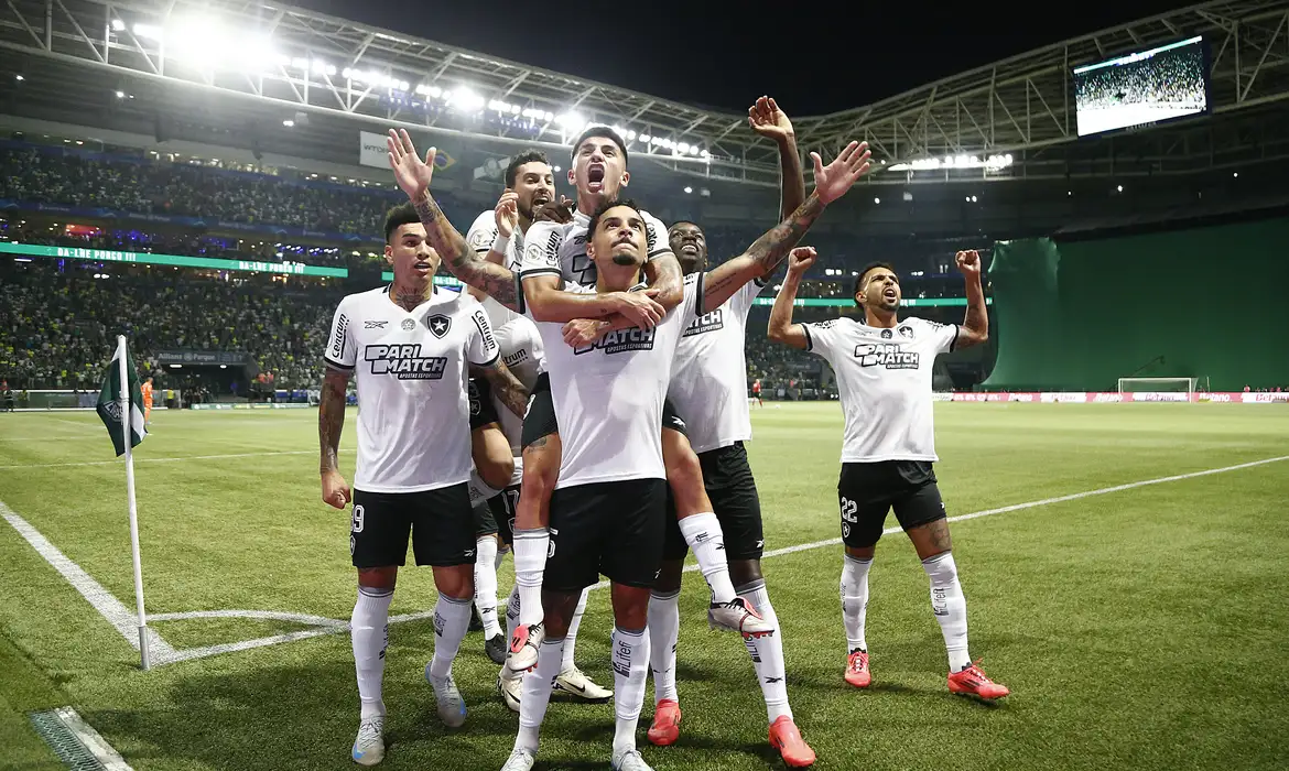 Botafogo vence Palmeiras por 3 a 1 e reassume liderança do Brasileirão